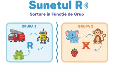 Sunetul R. Sortare în Funcție de Grup.